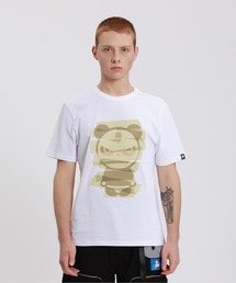 HIPANDA（ハイパンダ）の「HIPANDA ハイパンダ メンズ 絆創膏 ビッグプリント 半袖Tシャツ（Tシャツ/カットソー）」