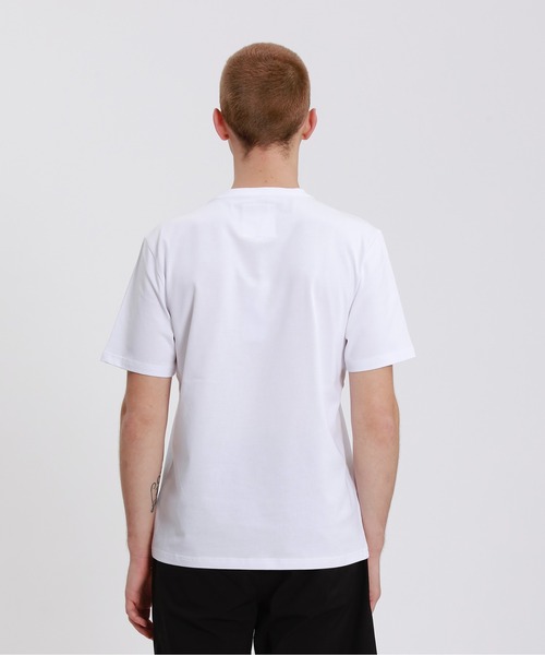 HIPANDA(ハイパンダ)の「HIPANDA ハイパンダ メンズ 絆創膏 ビッグプリント 半袖Tシャツ(Tシャツ/カットソー・メンズ・ホワイト/アーミー/ブラック・LARGE/XX-LARGE/MEDIUM/SMALL/X-LARGE)」の8枚目の写真