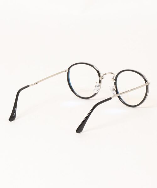 one after another NICE CLAUP（ワンアフターアナザーナイスクラップ）の「【Web限定】折りたたみ伊達めがね（ブルーライトカットレンズ）（メガネ・レディース・ブラック/その他・FREE）」の6枚目の写真