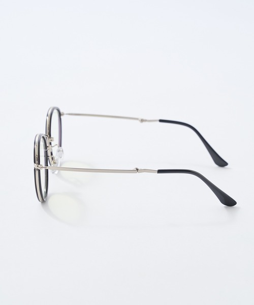 one after another NICE CLAUP（ワンアフターアナザーナイスクラップ）の「【Web限定】折りたたみ伊達めがね（ブルーライトカットレンズ）（メガネ・レディース・ブラック/その他・FREE）」の21枚目の写真
