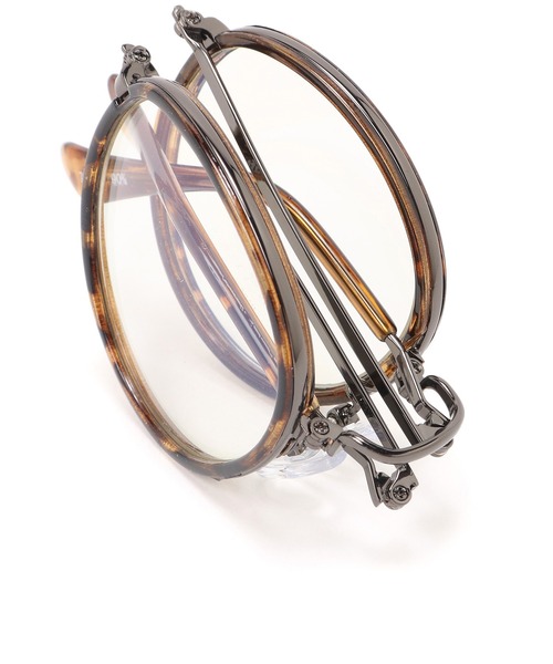 one after another NICE CLAUP（ワンアフターアナザーナイスクラップ）の「【Web限定】折りたたみ伊達めがね（ブルーライトカットレンズ）（メガネ・レディース・ブラック/その他・FREE）」の18枚目の写真