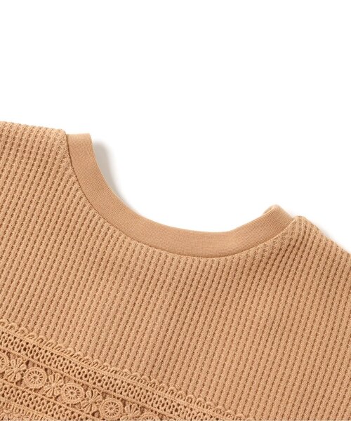 Seraph（セラフ）の「レース付きワンピース（ワンピース・キッズ・ベージュ/オレンジ/オリーブ・120/95/100/80/90/130/110/140）」の5枚目の写真