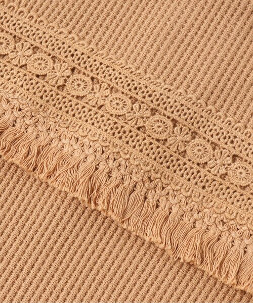 Seraph（セラフ）の「レース付きワンピース（ワンピース・キッズ・ベージュ/オレンジ/オリーブ・120/95/100/80/90/130/110/140）」の12枚目の写真