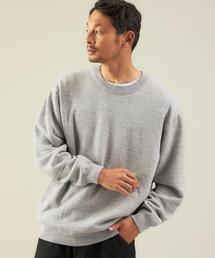 green label relaxing | ＜green label relaxing＞スラブ CO パイル クルーネック 長袖 ニット(ニット/セーター)