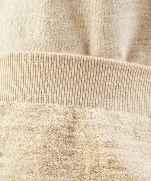 green label relaxing（グリーンレーベルリラクシング）の「＜green label relaxing＞スラブ CO パイル クルーネック 長袖 ニット（ニット/セーター・メンズ・ライトブルー/ナチュラル/ブラック/グレー・M/S/XL/L）」の18枚目の写真