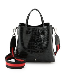 MADEMOISELLE ROPE' | 【PETA+JAIN】2WAYクロコ型押しショルダーバッグ(ショルダーバッグ)