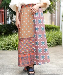 チチカカ | メキシカンタイルパッチプリントスカート(スカート)