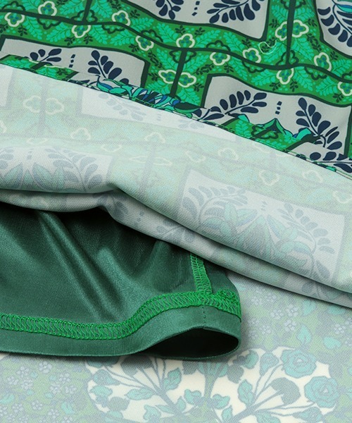 チチカカ（チチカカ）の「メキシカンタイルパッチプリントスカート（スカート・レディース・グリーン/ピンク/オレンジ・FREE）」の16枚目の写真