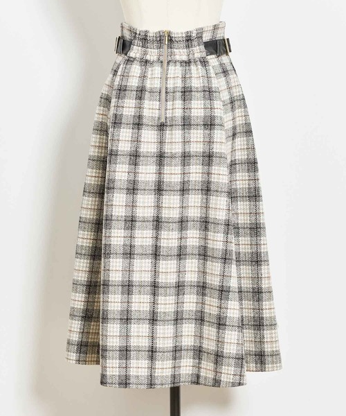 NOELA（ノエラ）の「先染めチェックスカート（スカート・レディース・ブラック/ブラウン/グレー・S/M）」の18枚目の写真