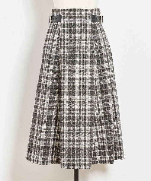 NOELA（ノエラ）の「先染めチェックスカート（スカート・レディース・ブラック/ブラウン/グレー・S/M）」の19枚目の写真