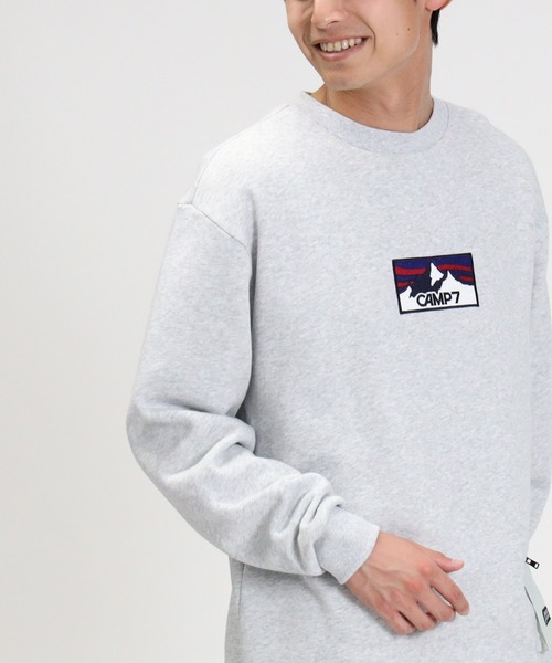 CAMP7（キャンプセブン）の「【CAMP7】ポケットナイロンスウェット（スウェット・メンズ・パープル/ブラック/オフホワイト・M/XL/S/L）」の6枚目の写真