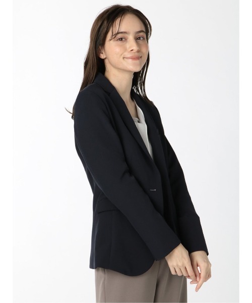 m.f.editorial(エムエフエディトリアル)の「エムエフエディトリアルレディース/m.f.editorial:Women ダブルクロス 1ボタンテーラージャケット(テーラードジャケット・レディース・ネイビー・LARGE/MEDIUM/S)」の13枚目の写真