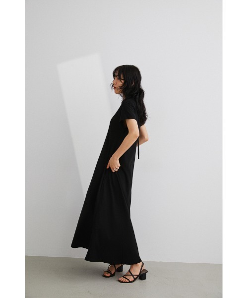 STYLEMIXER(スタイルミキサー)の「フレアカットワンピース(ワンピース・レディース・ブラック/レッド/ライトブラウン・SMALL/MEDIUM)」の14枚目の写真