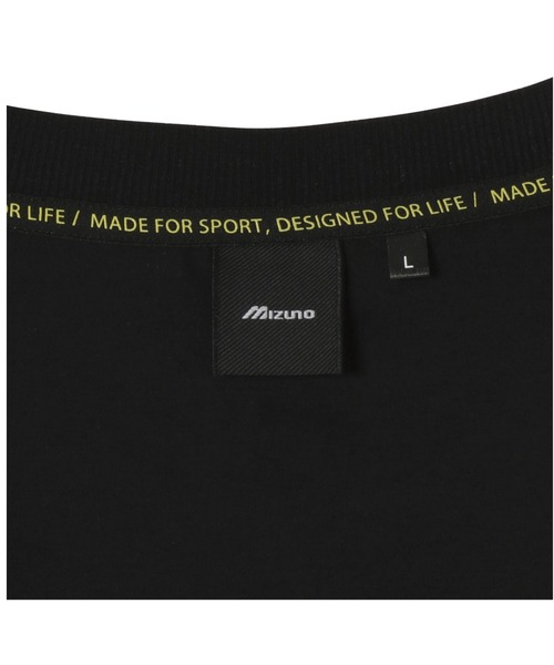 MIZUNO SPORTS STYLE（ミズノスポーツスタイル）の「Tシャツ　[ユニセックス]（Tシャツ/カットソー・メンズ・ホワイト/ブラック/ライム/グレー・L/M/XL）」の12枚目の写真