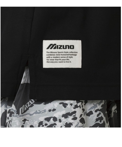 MIZUNO SPORTS STYLE（ミズノスポーツスタイル）の「Tシャツ　[ユニセックス]（Tシャツ/カットソー・メンズ・ホワイト/ブラック/ライム/グレー・L/M/XL）」の14枚目の写真