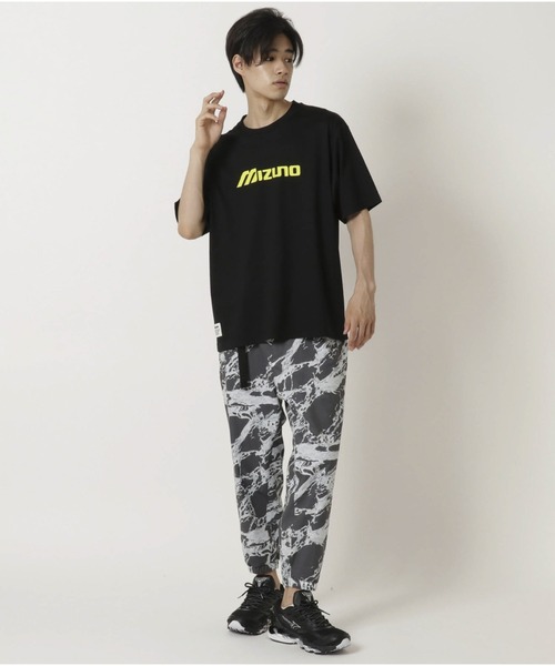 MIZUNO SPORTS STYLE（ミズノスポーツスタイル）の「Tシャツ　[ユニセックス]（Tシャツ/カットソー・メンズ・ホワイト/ブラック/ライム/グレー・L/M/XL）」の6枚目の写真