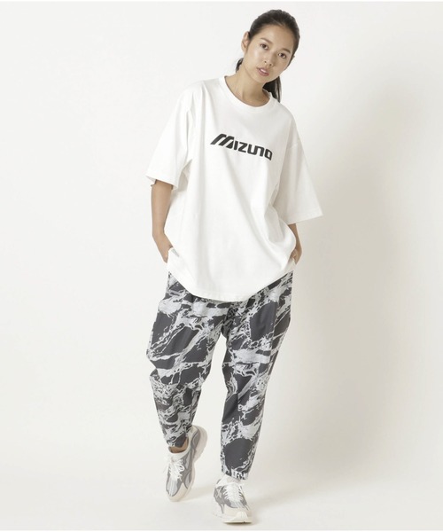 MIZUNO SPORTS STYLE（ミズノスポーツスタイル）の「Tシャツ　[ユニセックス]（Tシャツ/カットソー・メンズ・ホワイト/ブラック/ライム/グレー・L/M/XL）」の11枚目の写真