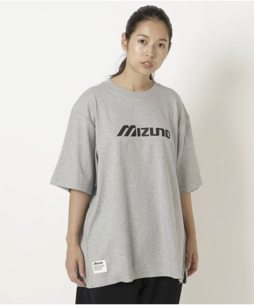 MIZUNO SPORTS STYLE（ミズノスポーツスタイル）の「Tシャツ　[ユニセックス]（Tシャツ/カットソー・メンズ・ホワイト/ブラック/ライム/グレー・L/M/XL）」の9枚目の写真