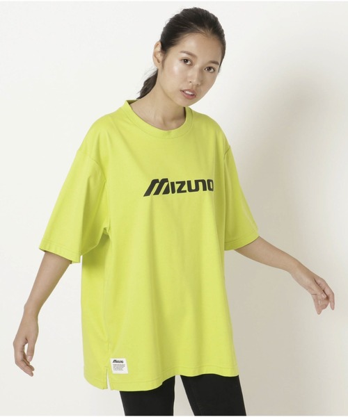 MIZUNO SPORTS STYLE（ミズノスポーツスタイル）の「Tシャツ　[ユニセックス]（Tシャツ/カットソー・メンズ・ホワイト/ブラック/ライム/グレー・L/M/XL）」の10枚目の写真
