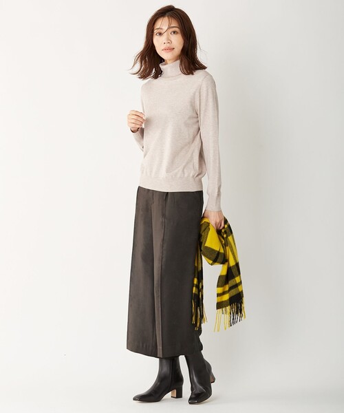 J.PRESS（ジェイプレス）の「【洗える】ソフィーヌスエード パンツ（その他パンツ・レディース・ブラウン系/ベージュ系・9/11/7）」の14枚目の写真