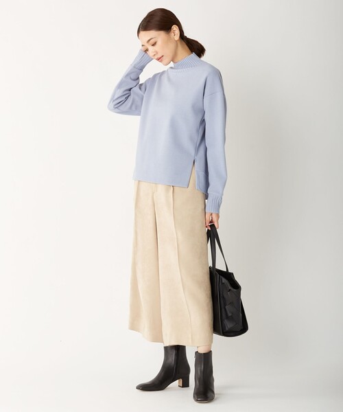 J.PRESS（ジェイプレス）の「【洗える】ソフィーヌスエード パンツ（その他パンツ・レディース・ブラウン系/ベージュ系・9/11/7）」の21枚目の写真