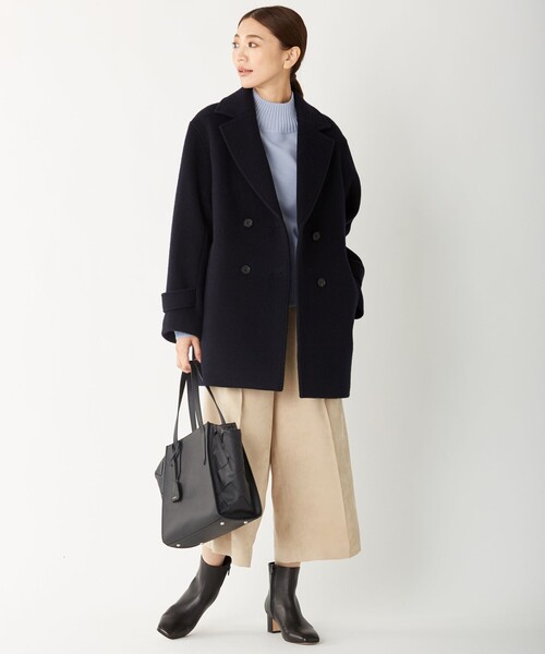J.PRESS（ジェイプレス）の「【洗える】ソフィーヌスエード パンツ（その他パンツ・レディース・ブラウン系/ベージュ系・9/11/7）」の18枚目の写真