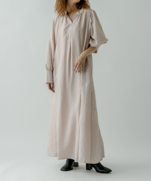 mystic（ミスティック）の「ストライプシャツワンピース（ワンピース・レディース・ネイビー/ピンク/オレンジ・FREE）」の22枚目の写真