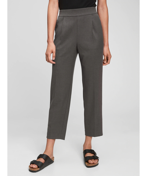 GAP（ギャップ）の「ハイライズ スリム プルオン パンツ（その他パンツ・レディース・ブラック/ベージュ/チャコールグレー・L/XS/XXS/M/S）」の4枚目の写真