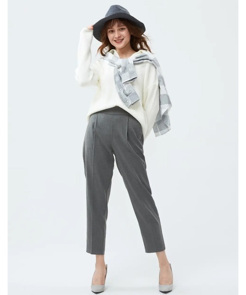 GAP（ギャップ）の「ハイライズ スリム プルオン パンツ（その他パンツ・レディース・ブラック/ベージュ/チャコールグレー・L/XS/XXS/M/S）」の5枚目の写真