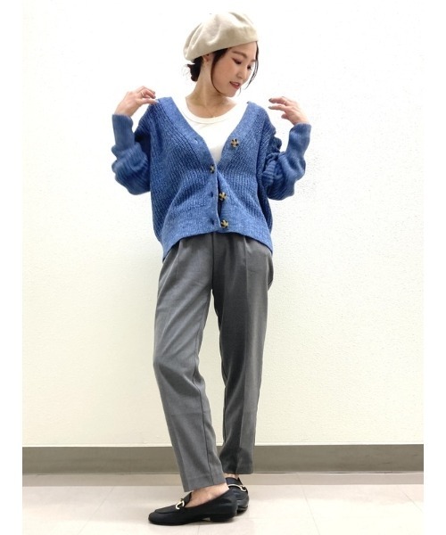 GAP（ギャップ）の「ハイライズ スリム プルオン パンツ（その他パンツ・レディース・ブラック/ベージュ/チャコールグレー・L/XS/XXS/M/S）」の10枚目の写真