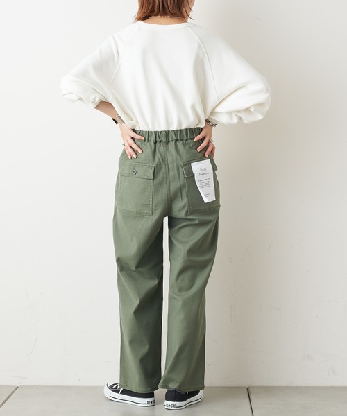 CIAOPANIC TYPY(チャオパニックティピー)の「【Daily Premium】ベイカーパンツ(チノパンツ・レディース・ブラウン/カーキ/ネイビー・X-SMALL/SMALL/MEDIUM/LARGE)」の11枚目の写真