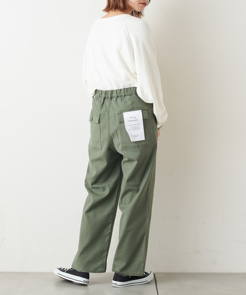 CIAOPANIC TYPY(チャオパニックティピー)の「【Daily Premium】ベイカーパンツ(チノパンツ・レディース・ブラウン/カーキ/ネイビー・X-SMALL/SMALL/MEDIUM/LARGE)」の15枚目の写真