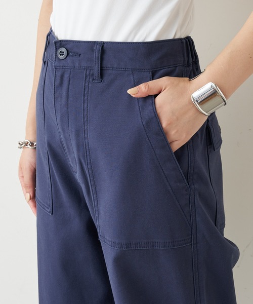 CIAOPANIC TYPY(チャオパニックティピー)の「【Daily Premium】ベイカーパンツ(チノパンツ・レディース・ブラウン/カーキ/ネイビー・X-SMALL/SMALL/MEDIUM/LARGE)」の8枚目の写真