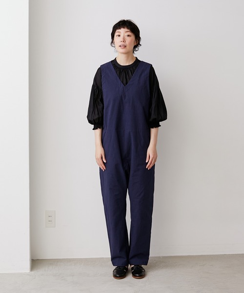 note et silence (ノートエシロンス)の「【 AMB100貨 】ハイツイストジョーゼット ギャザーブラウス(シャツ/ブラウス・レディース・グレー/オフホワイト/ブラック・FREE)」の12枚目の写真