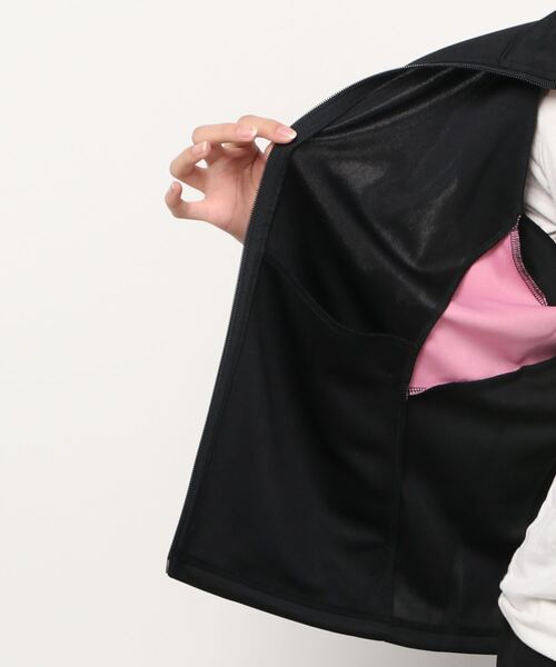 IGNIO（イグニオ）の「イグニオ IGNIO LトラックJK（その他アウター・レディース・ネイビー/ブラック×ピンク・3L/LL/4L/L）」の4枚目の写真