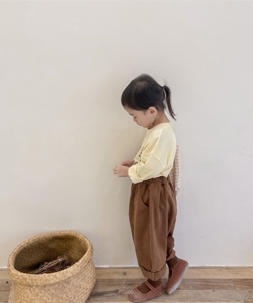 aimoha(アイモハ)の「【aimoha-KIDS-】子供服 切り替えカーゴチノパンツ(チノパンツ・キッズ・ブラウン/ベージュ・130/110/100/90/80/120)」の16枚目の写真