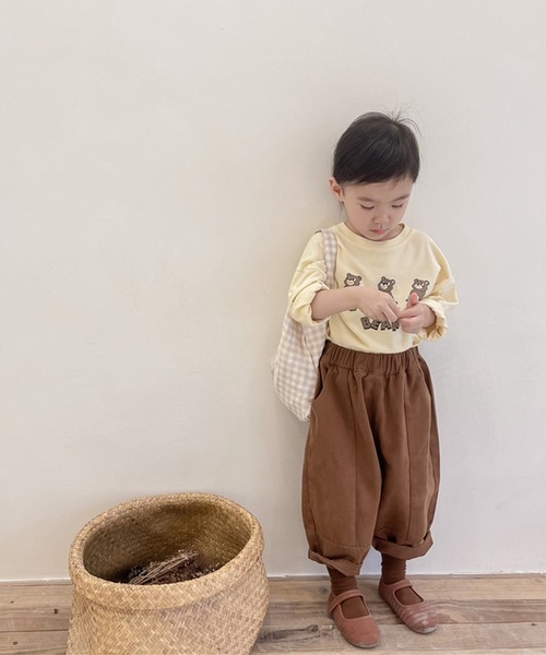 aimoha(アイモハ)の「【aimoha-KIDS-】子供服 切り替えカーゴチノパンツ(チノパンツ・キッズ・ブラウン/ベージュ・130/110/100/90/80/120)」の18枚目の写真