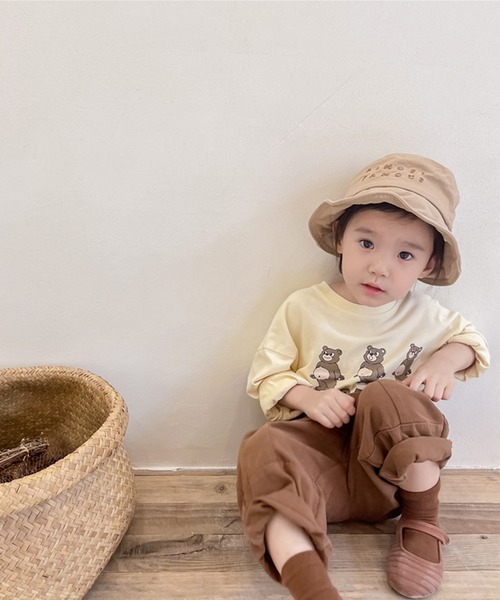 aimoha(アイモハ)の「【aimoha-KIDS-】子供服 切り替えカーゴチノパンツ(チノパンツ・キッズ・ブラウン/ベージュ・130/110/100/90/80/120)」の21枚目の写真