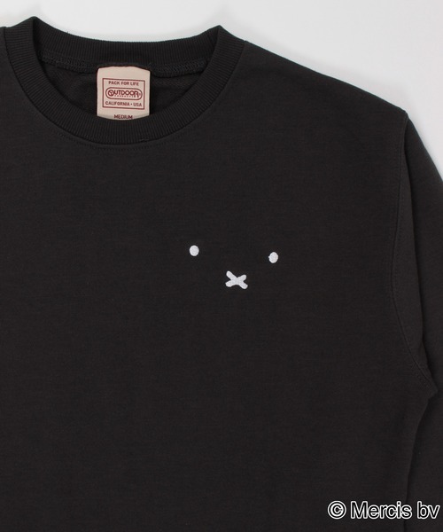 Miffy( ミッフィー)の「【OUTDOOR PRODUCTS】【MIFFY/ミッフィー】 裏毛スウェット トレーナー(スウェット・メンズ・ベージュ系その他/オリーブ/ブルー/スミクロ/ピンク/ベージュ/その他1/オフホワイト/ホワイト系その他・LARGE/X-LARGE/MEDIUM)」の18枚目の写真