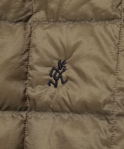 Gramicci（グラミチ）の「/GRAMICCI × TAION/INNER DOWN JACKET（ダウンジャケット/コート・メンズ・ブラック/ベージュ/オリーブ・MEDIUM/LARGE/X-LARGE/XX-LARGE/SMALL）」の9枚目の写真