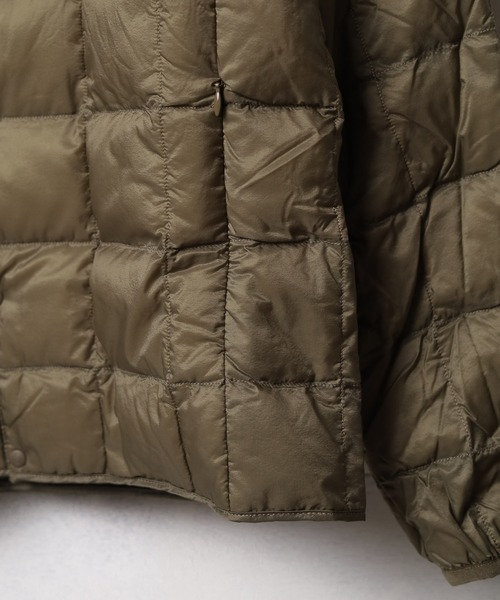Gramicci（グラミチ）の「/GRAMICCI × TAION/INNER DOWN JACKET（ダウンジャケット/コート・メンズ・ブラック/ベージュ/オリーブ・MEDIUM/LARGE/X-LARGE/XX-LARGE/SMALL）」の11枚目の写真