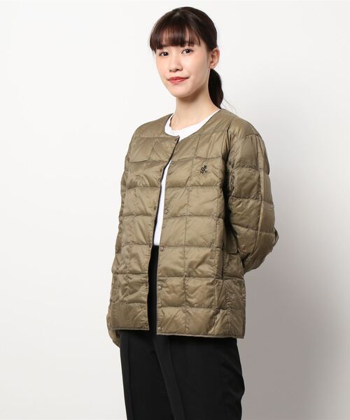 Gramicci（グラミチ）の「/GRAMICCI × TAION/INNER DOWN JACKET（ダウンジャケット/コート・メンズ・ブラック/ベージュ/オリーブ・MEDIUM/LARGE/X-LARGE/XX-LARGE/SMALL）」の22枚目の写真