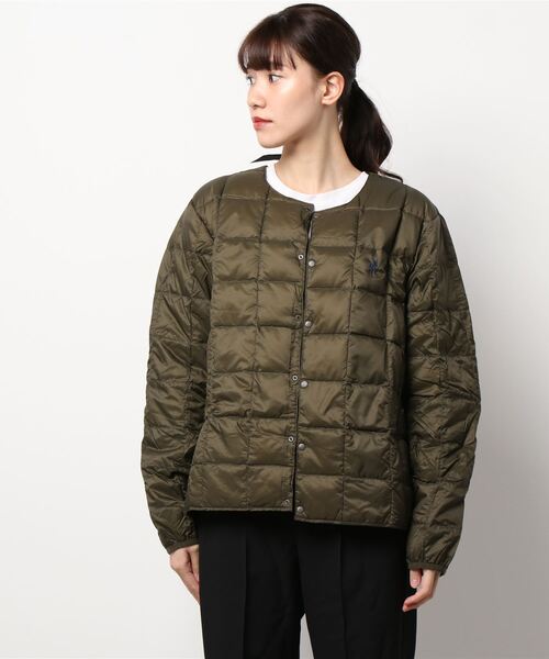 Gramicci（グラミチ）の「/GRAMICCI × TAION/INNER DOWN JACKET（ダウンジャケット/コート・メンズ・ブラック/ベージュ/オリーブ・MEDIUM/LARGE/X-LARGE/XX-LARGE/SMALL）」の21枚目の写真