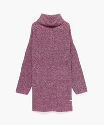 WS12 ROBE ミックスカラーニットワンピース