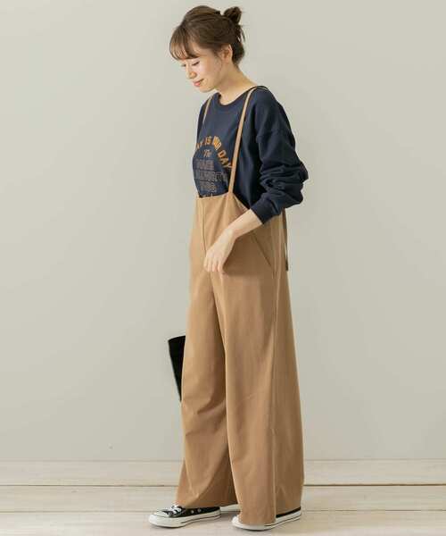 URBAN RESEARCH Sonny Label(アーバンリサーチサニーレーベル)の「ミックスロゴプリントプルオーバー(スウェット・レディース・オフホワイト/カーキ/ネイビー・FREE)」の14枚目の写真