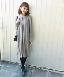 Kastane | 【Kastane】深タックワンピース(ワンピース)