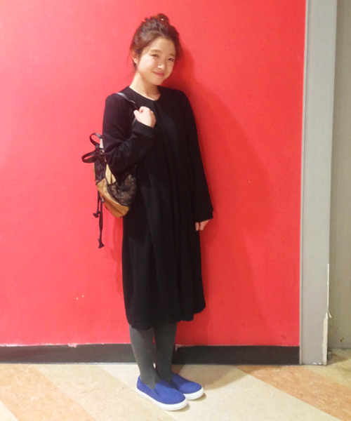 Kastane（カスタネ）の「【Kastane】深タックワンピース（ワンピース・レディース・シャーベット/グレー/ブラック・FREE）」の2枚目の写真