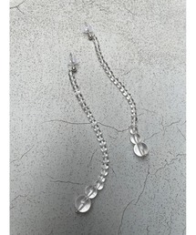 clear beads pierce