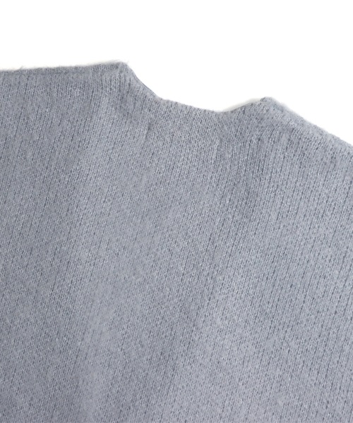 Confirm（コンファーム）の「Confirm / コンファーム モヘアライク ルーズカーディガン（カーディガン/ボレロ・メンズ・ブラック/グリーン/レッド/ブラウン/ライトグレー/サックスブルー/マスタード/ブルー・M/L）」の16枚目の写真