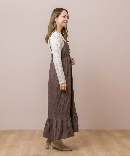 flower（フラワー）の「メニーペタルピアス（ピアス（片耳用）・レディース・アイボリー・FREE）」の5枚目の写真